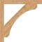 Ekena Millwork Legacy Block Smooth Bracket, Western Red Cedar, 3 1/2"W x 40"D x 40"H BKT04X40X40LEC05SWR - alternate 3